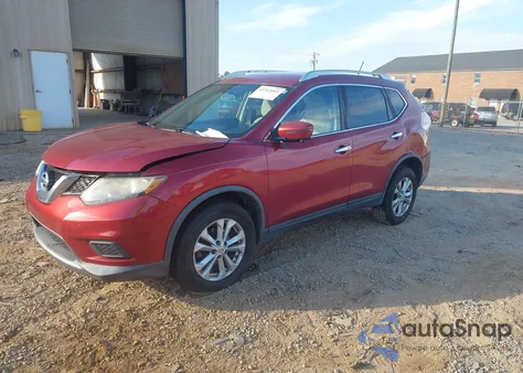 2016 Nissan Rogue Sv from USA, damaged, VIN KNMAT2MV3GP622865
